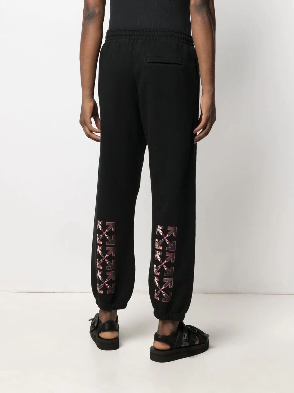 logo-print track pants - 4