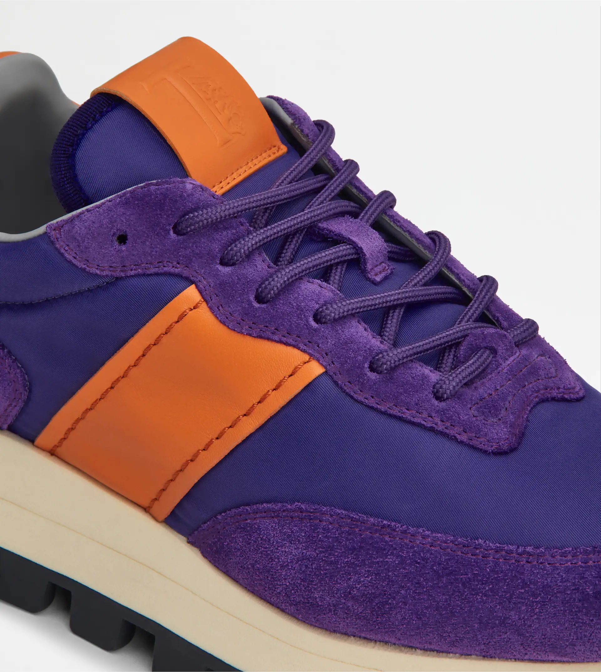 SNEAKERS TOD'S 1T IN SUEDE AND FABRIC - VIOLET - 5