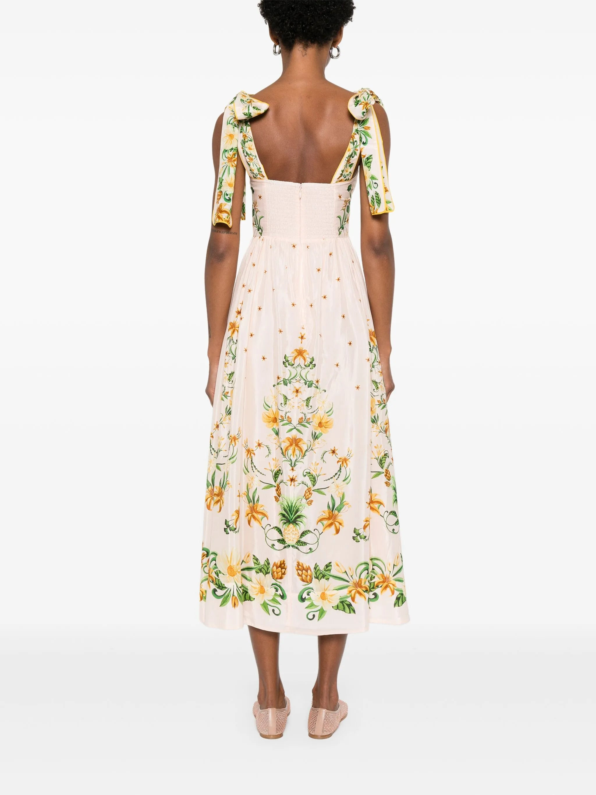 Farm Rio Botanical Beauty Midi Dress - 2