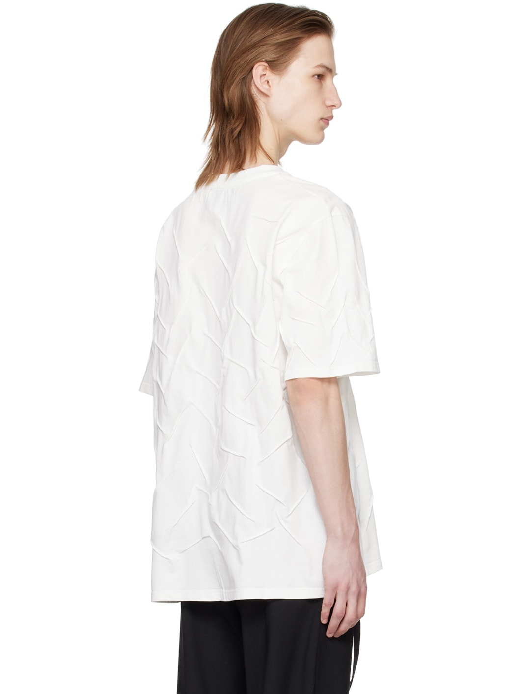 White Quadratic T-Shirt - 3
