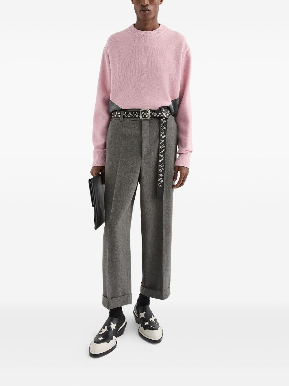 colourblock sweater - 2