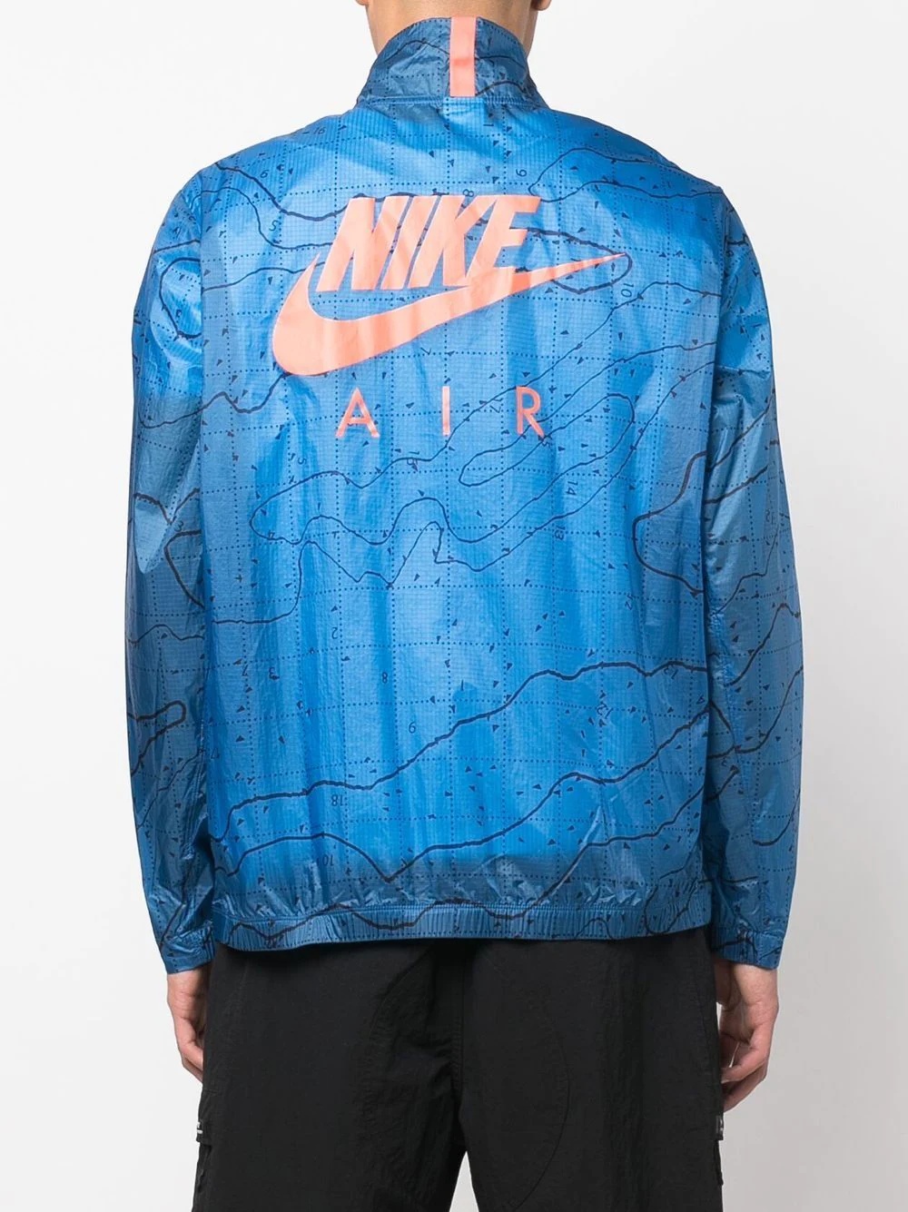 logo-print jacket - 4