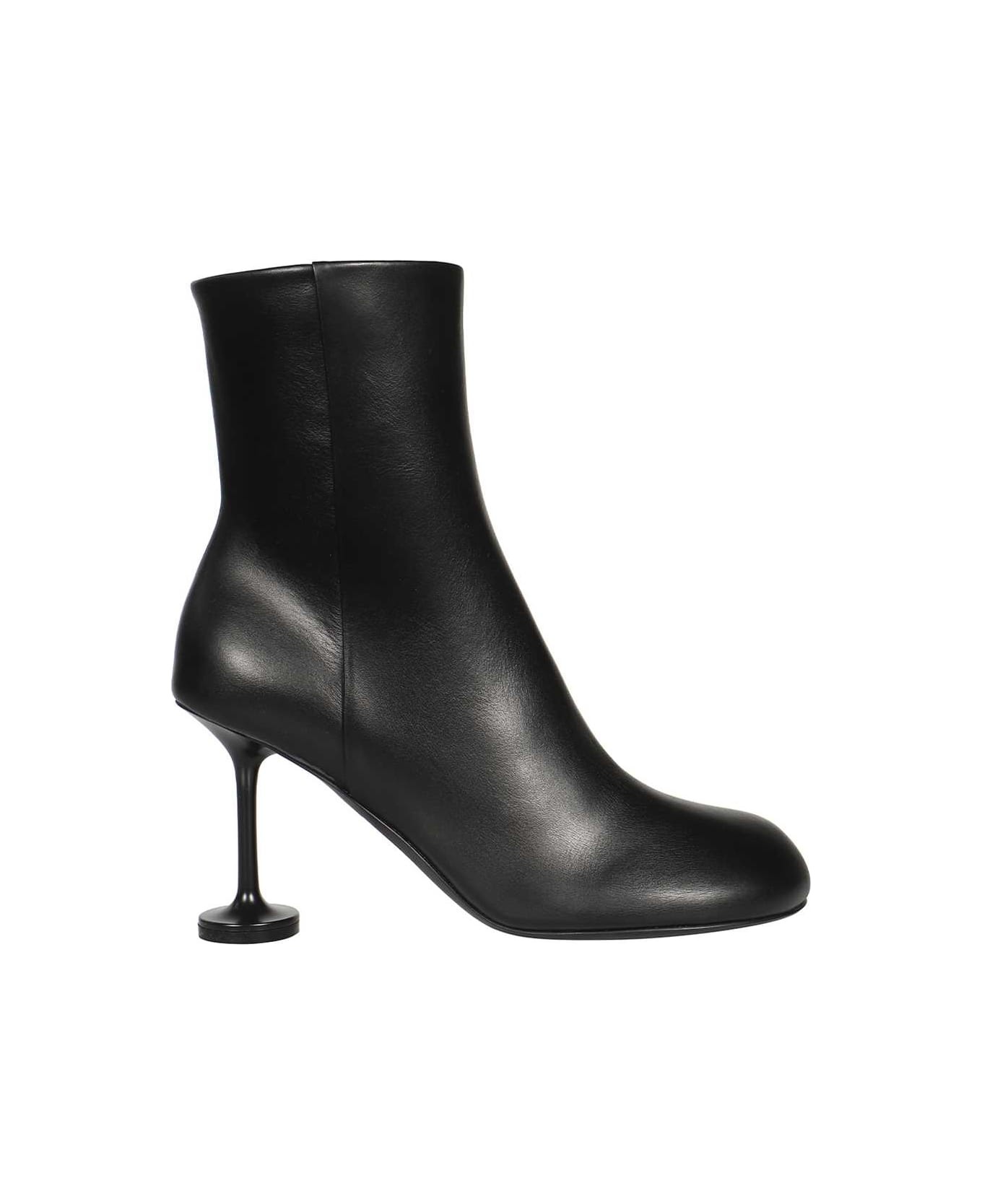 Leather Ankle Boots - 1