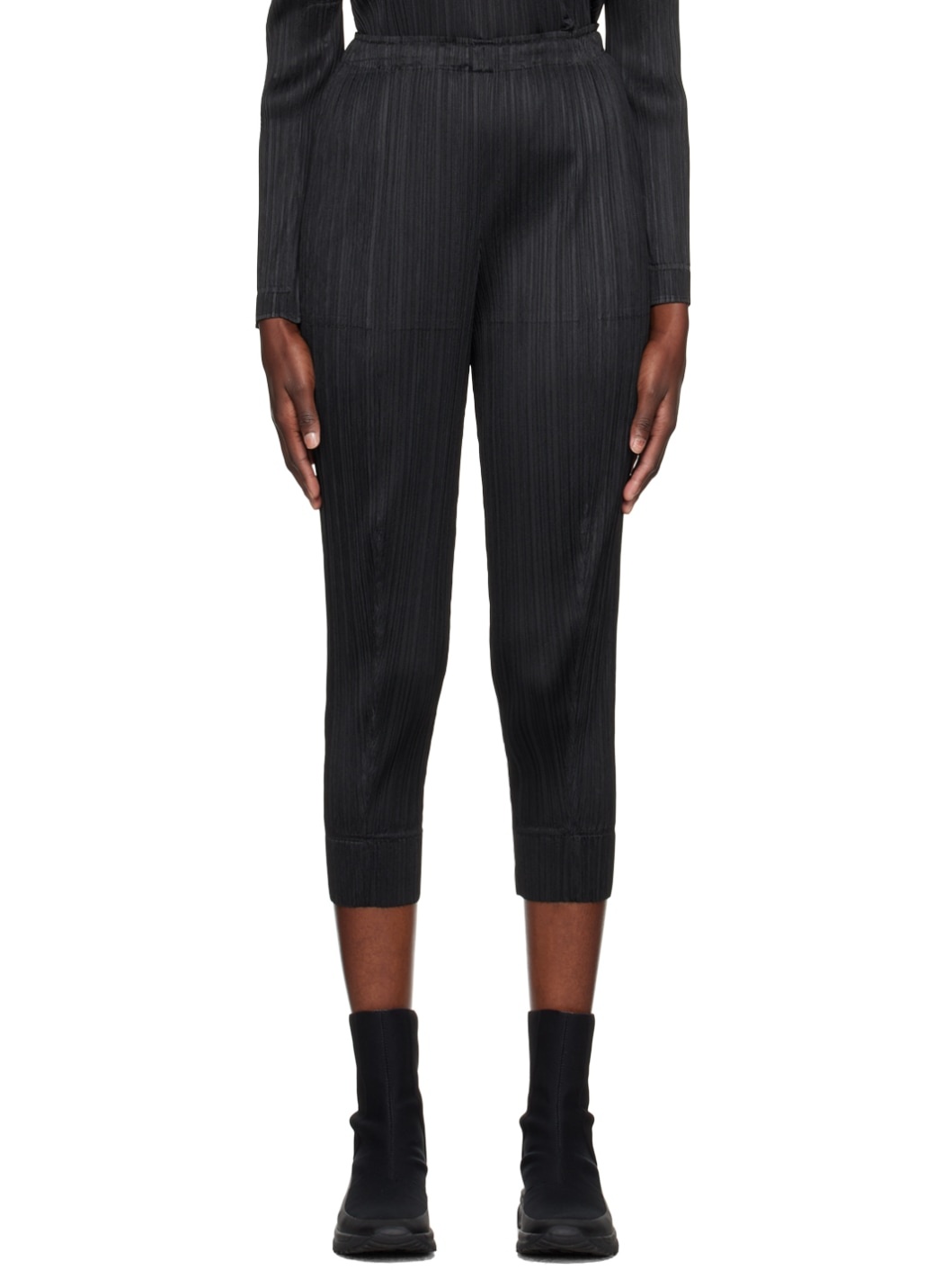 Black Monthly Colors September Trousers - 1