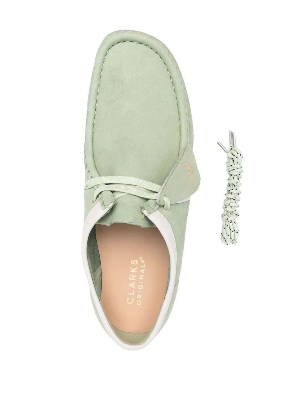 Wallabee lace-up boat shoes - 4