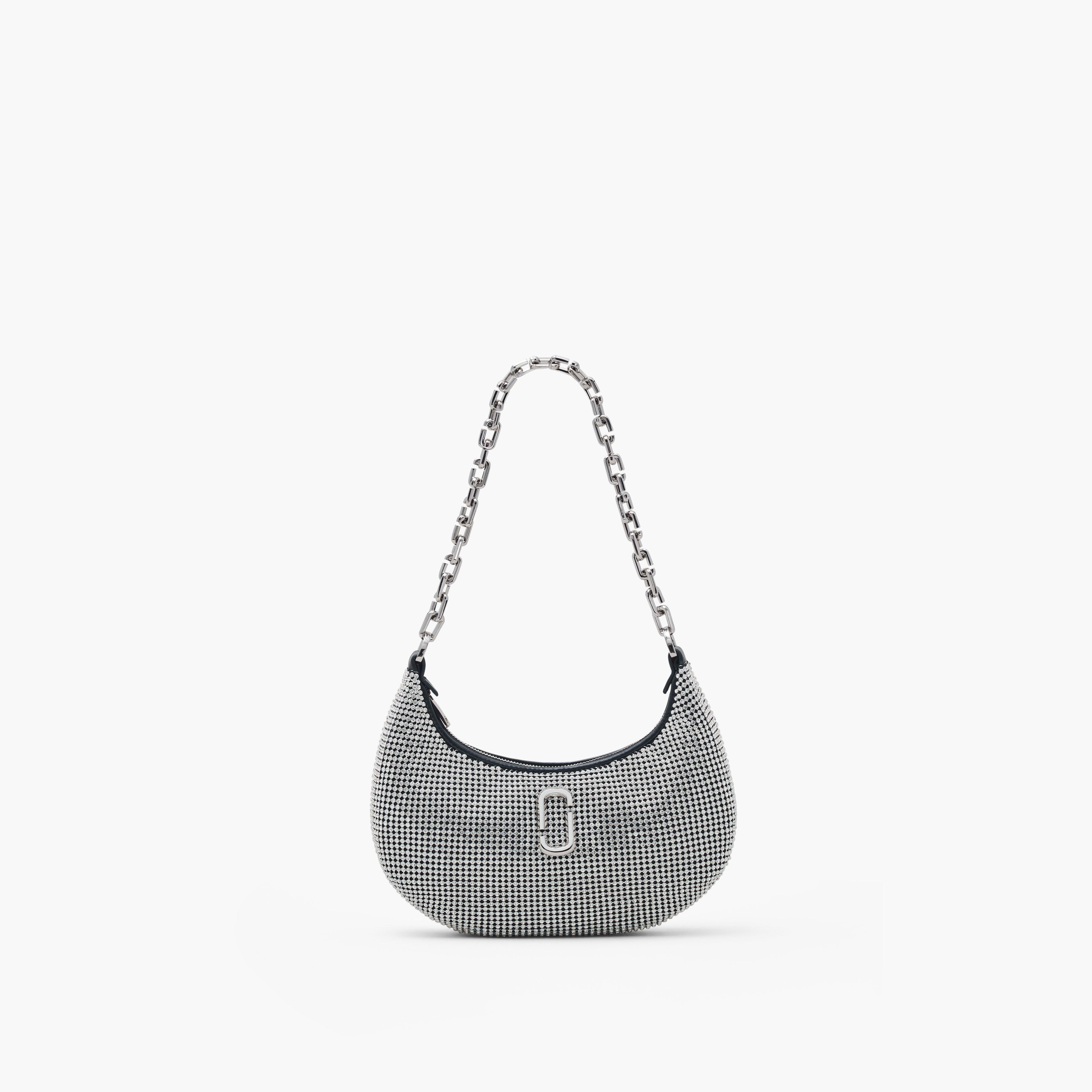 THE RHINESTONE J MARC SMALL CURVE BAG - 1