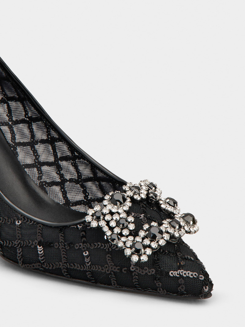 Efflorescence Pumps in net fabric 3
