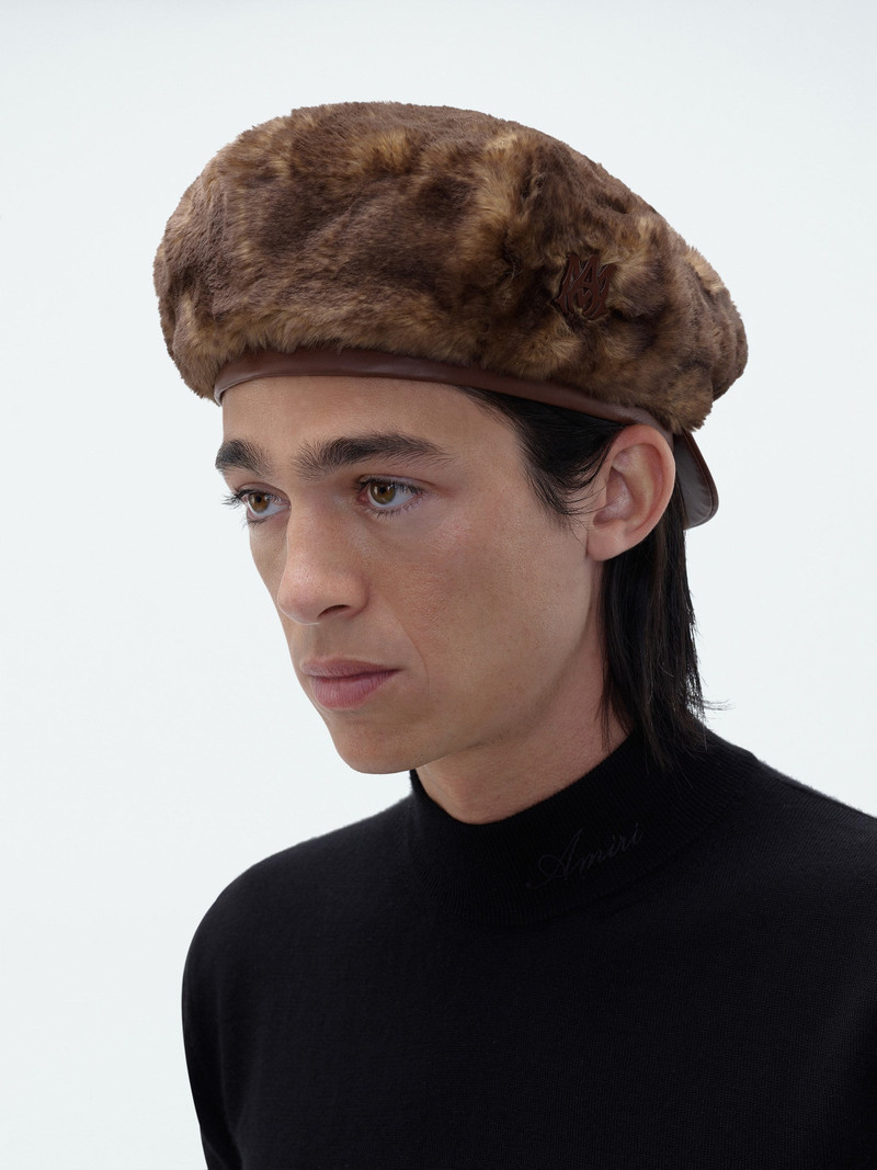 FAUX FUR DRIVER HAT 5