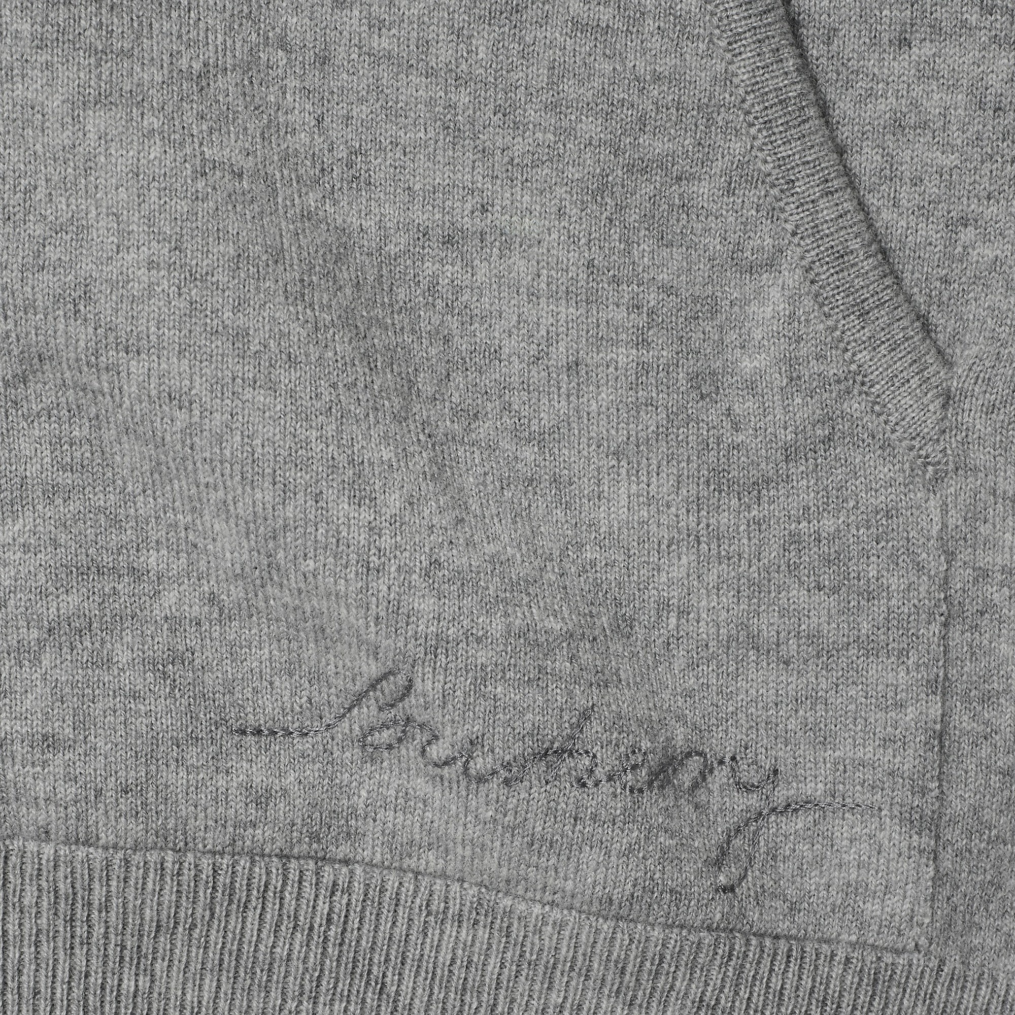 Cashmere Blend Zip Hoodie - 5