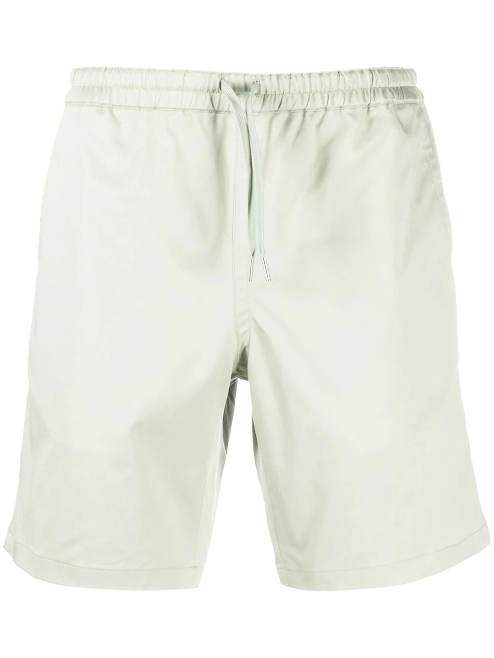 elasticated drawstring track shorts - 1