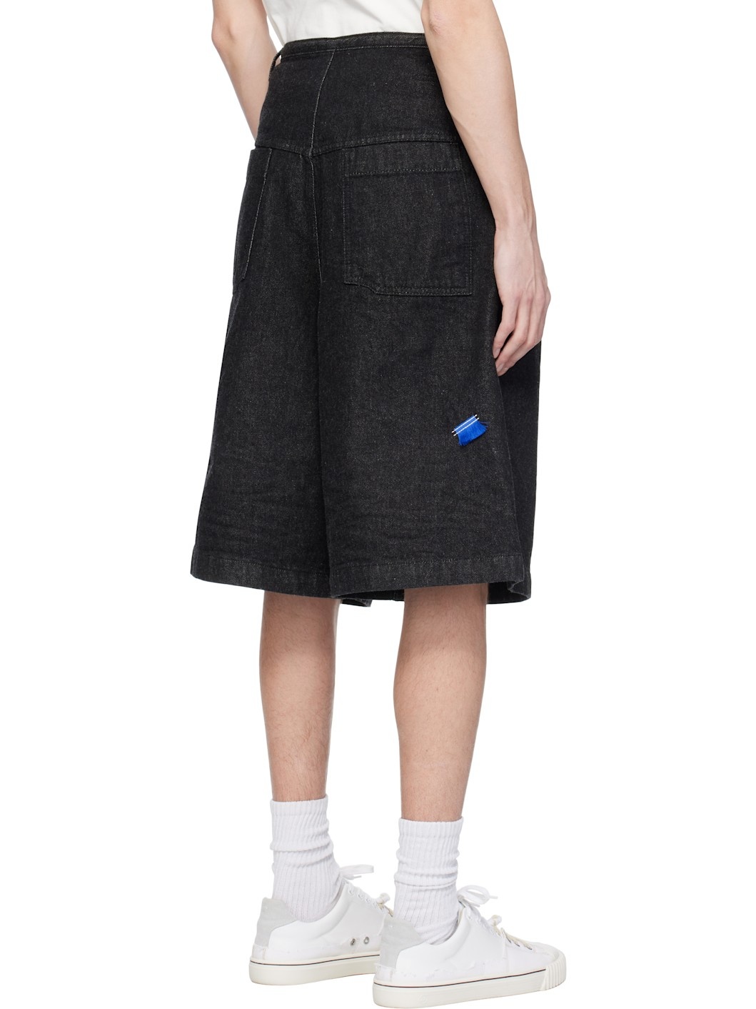 Black 0201 Denim Shorts - 3
