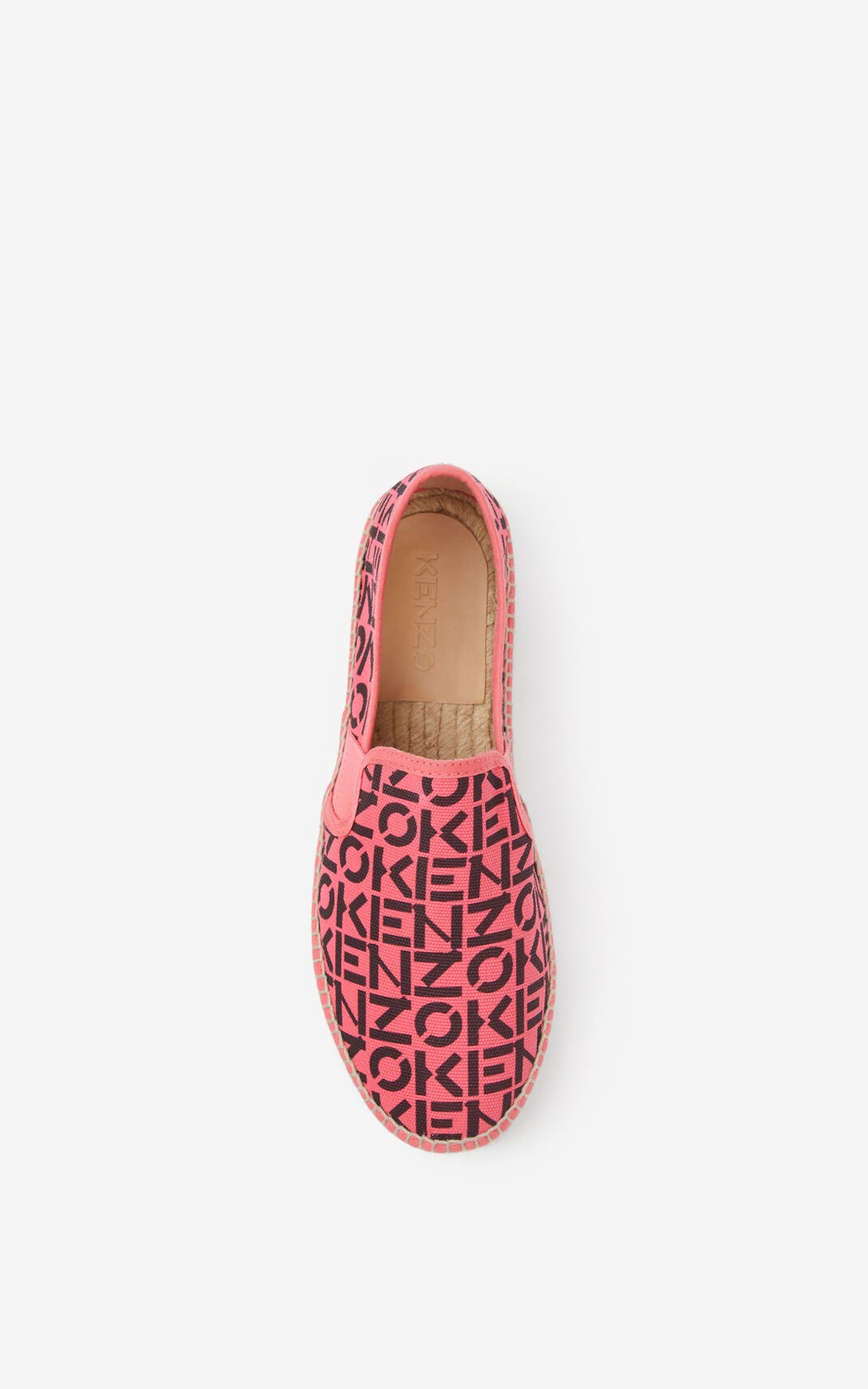 KENZO Sport elasticated monogram espadrilles - 2