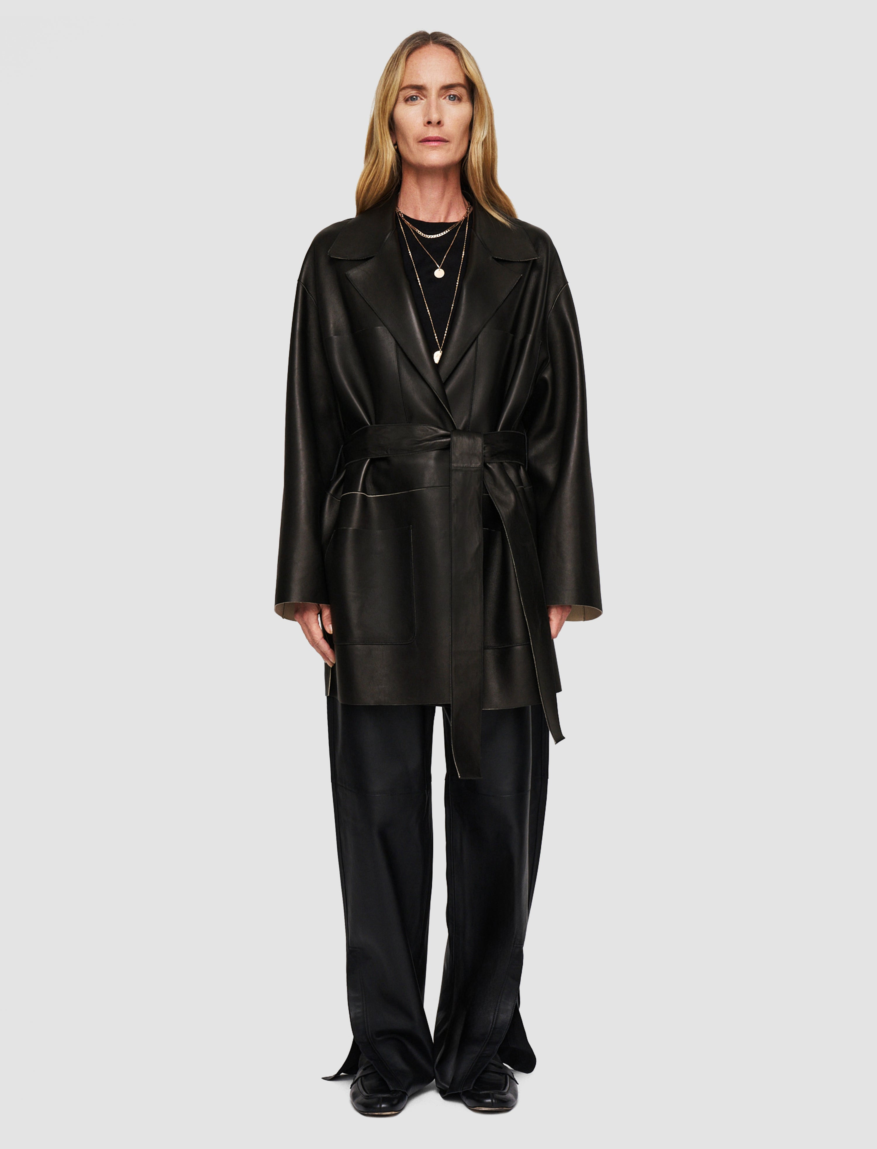 Tison Bonded Leather Jacket - 2