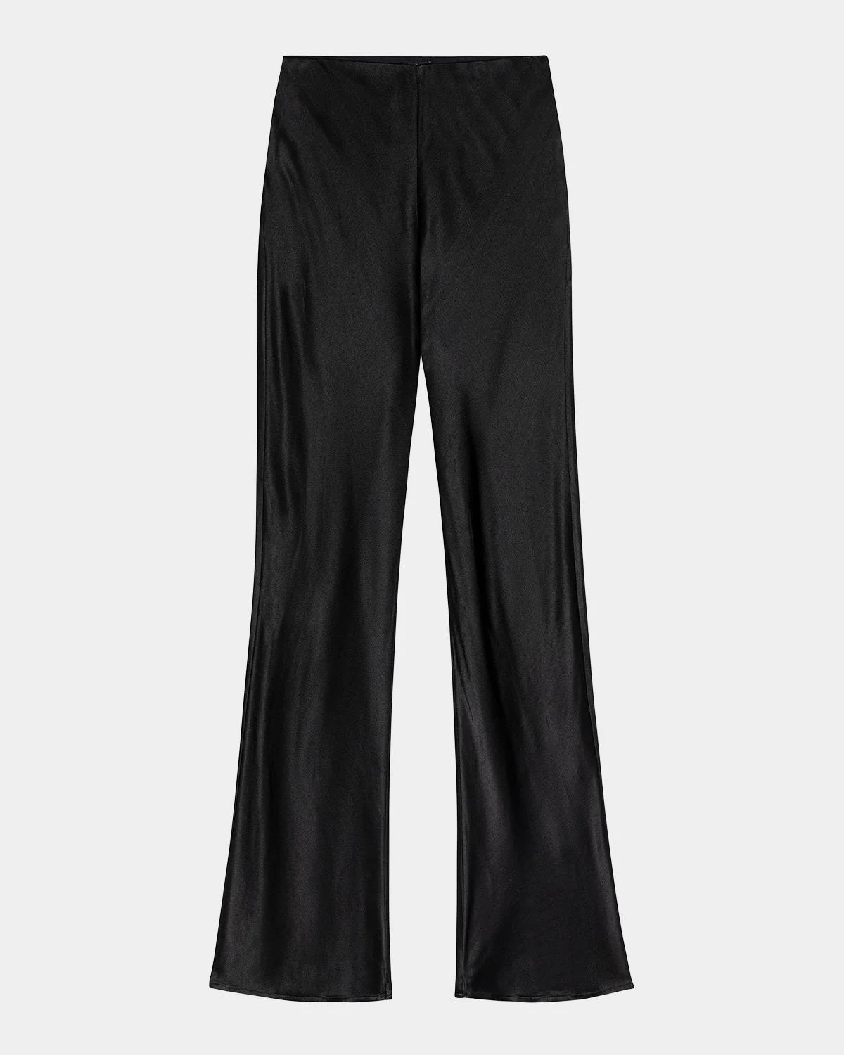Silvi Satin High-Rise Pants - 1