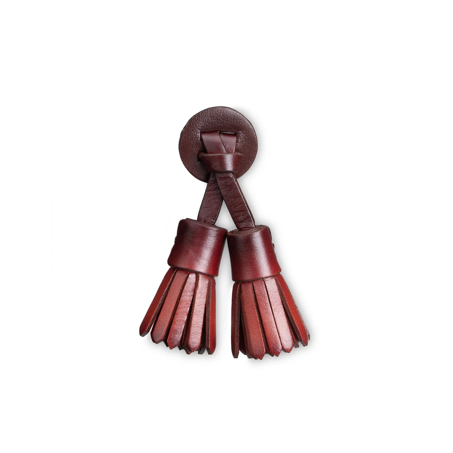 Brown leather Santoni Icona Velatura tassels - 1