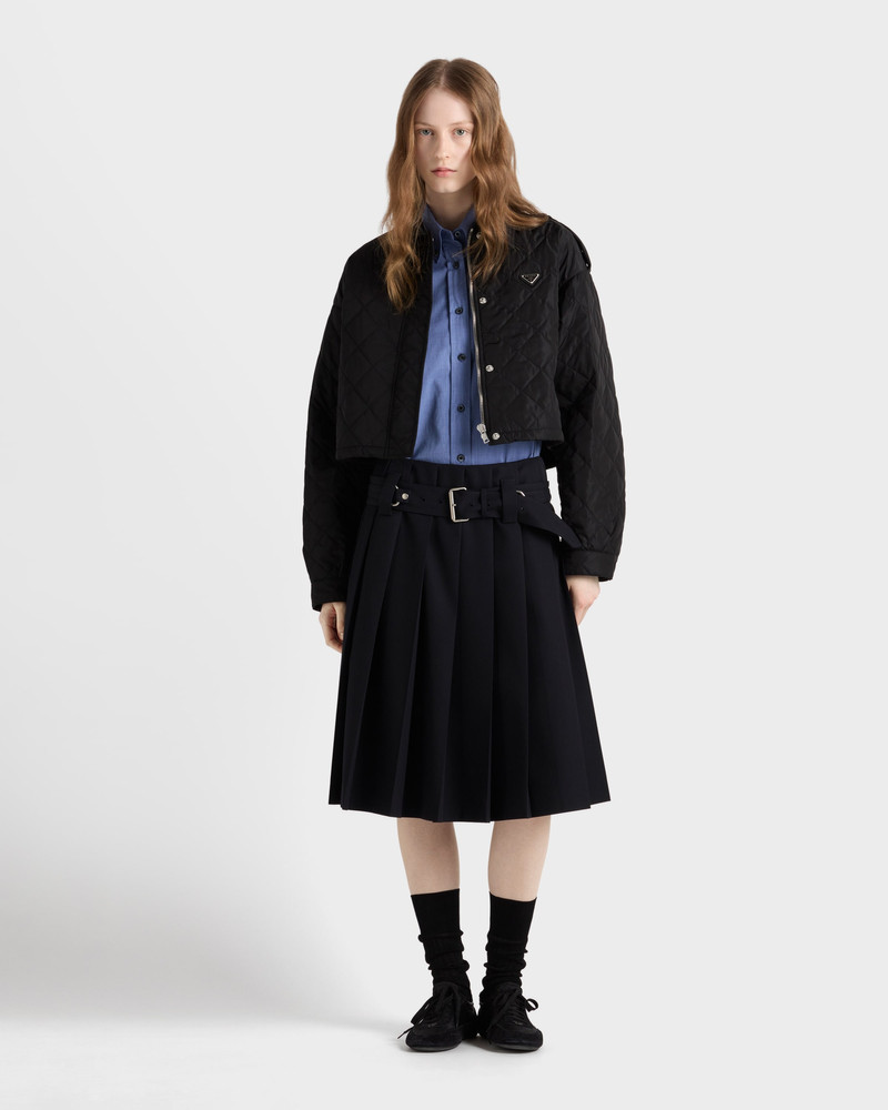 Prada Embroidered fil-à-fil shirt outlook