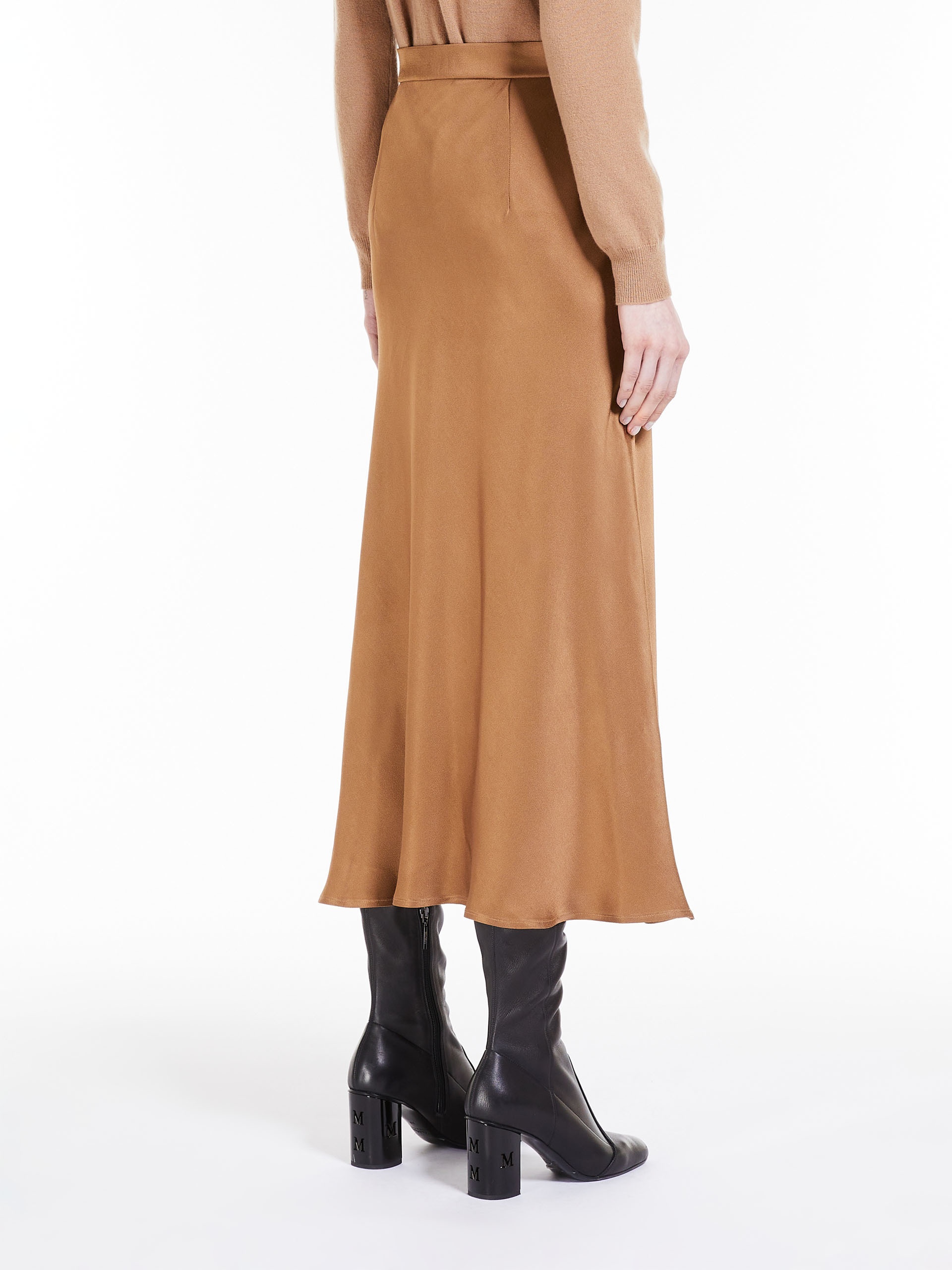 ZURLO Envers satin skirt - 4