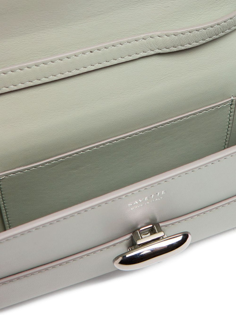 SAVETTE Symmetry smooth clutch bag outlook