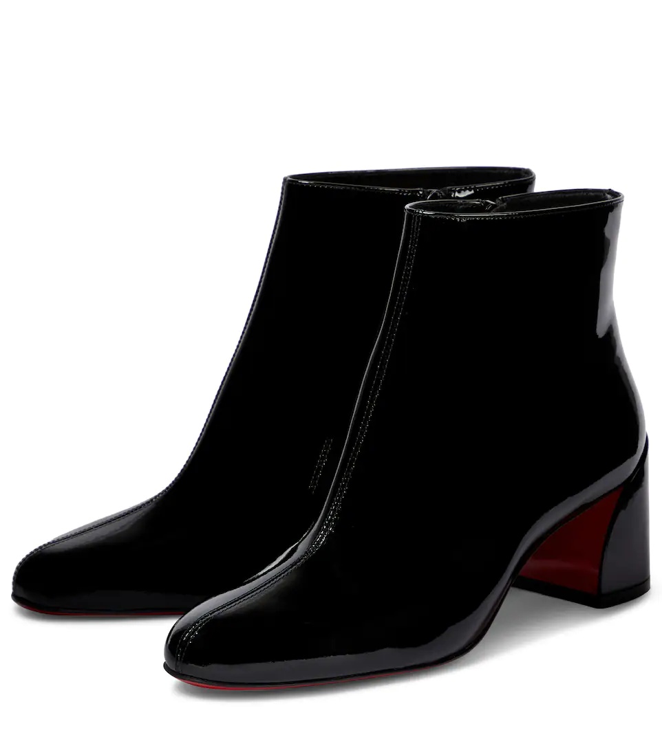 Turela 55 patent leather ankle boots - 5