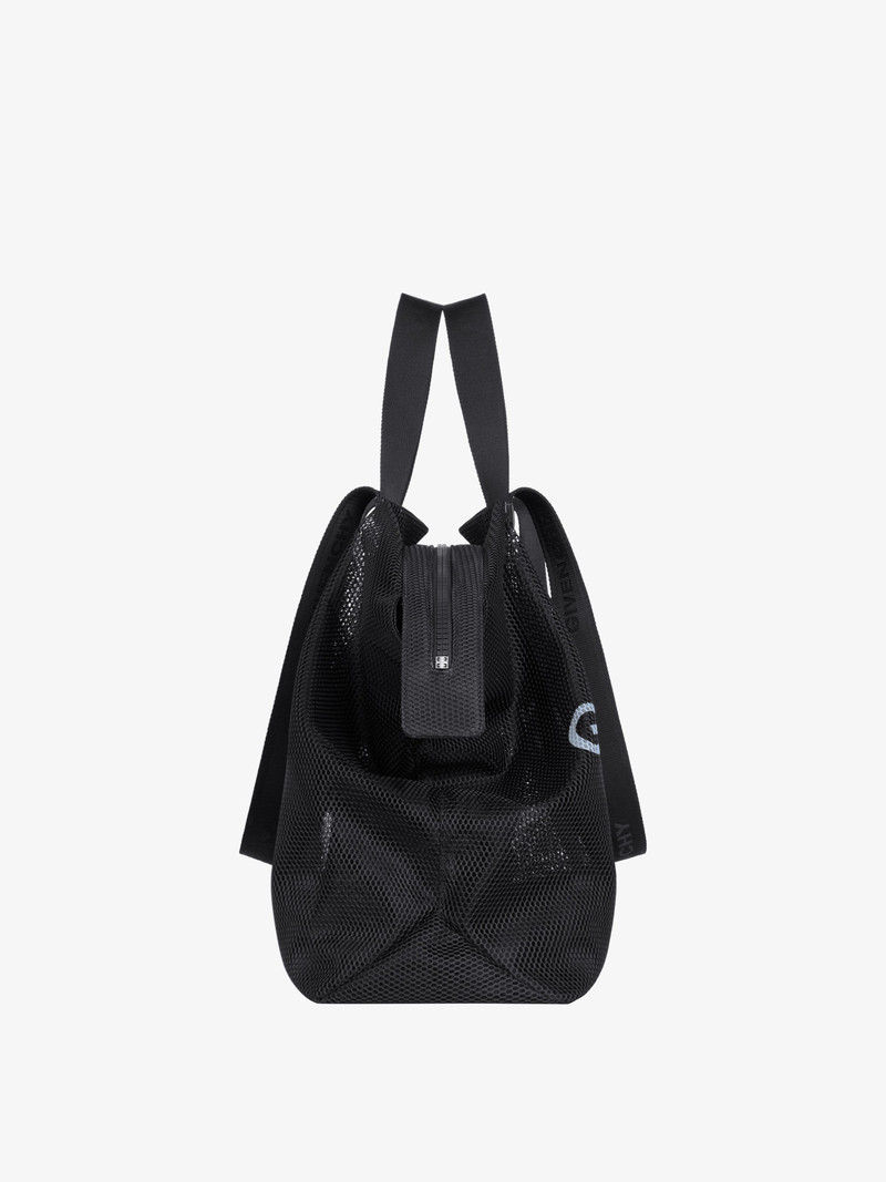 LARGE G-SHOPPER TOTE BAG IN MESH 3