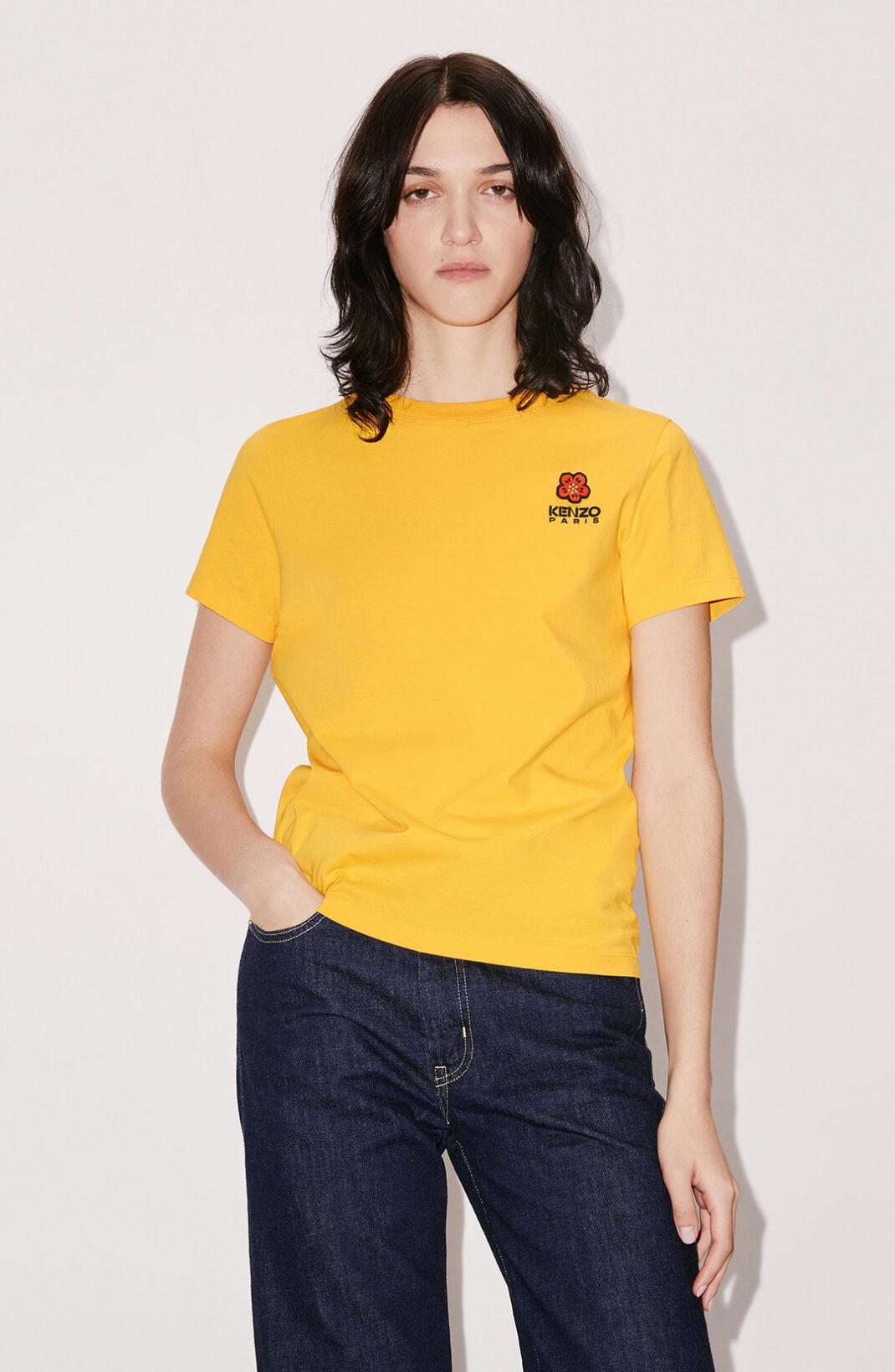 'BOKE FLOWER' crest T-shirt - 4