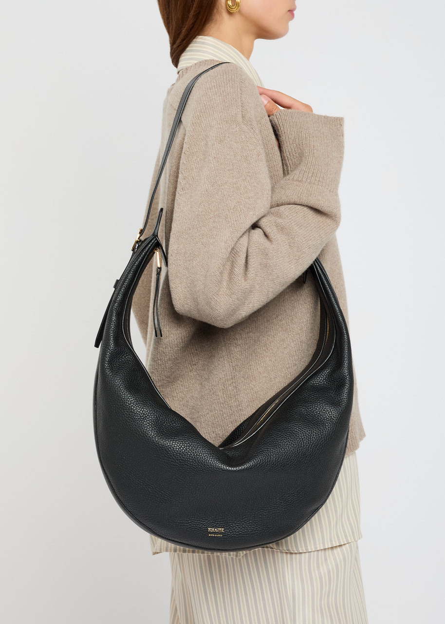 Khaite Augustina Grained Leather Shoulder bag - 5