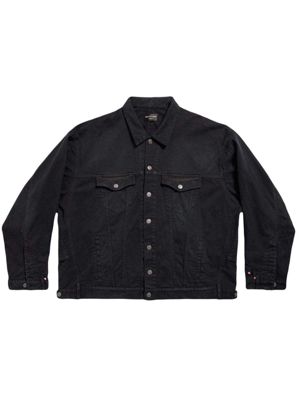 Balenciaga black denim jacket - 1