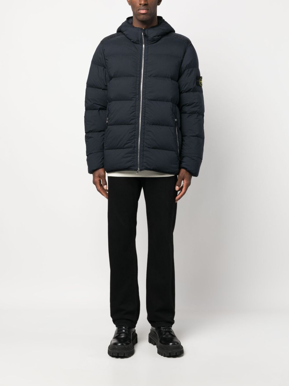 Seamless Tunnel Down-TC hooded jacket - 2