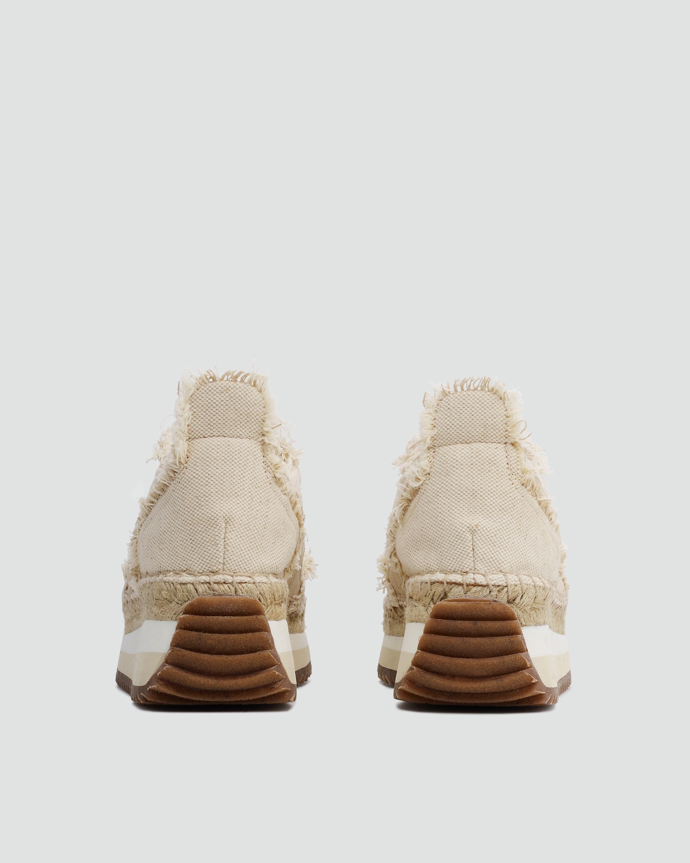 Retro Runner Espadrille - Cotton & Linen
Low Top Sneaker - 3