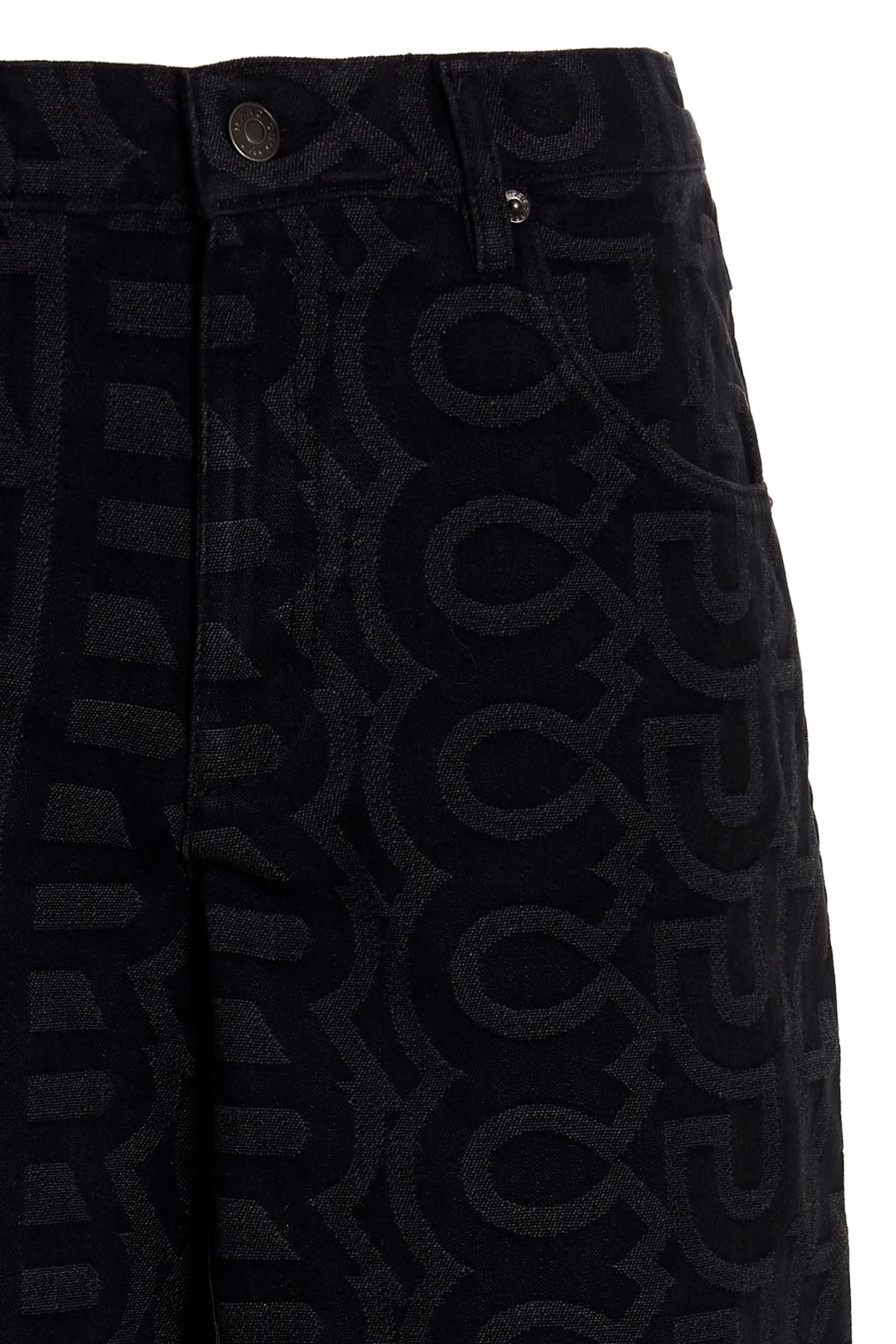 'Monogram' jeans - 6