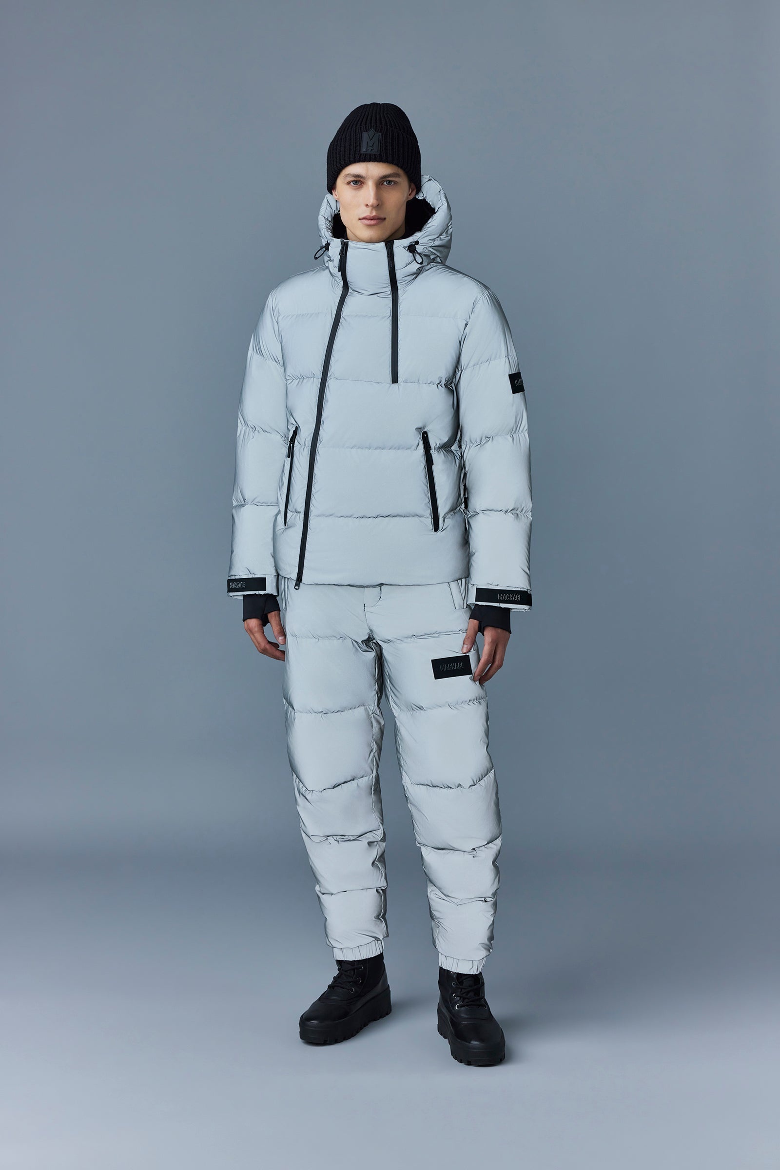 KENJI-RF Down ski jacket with reflective shell - 3