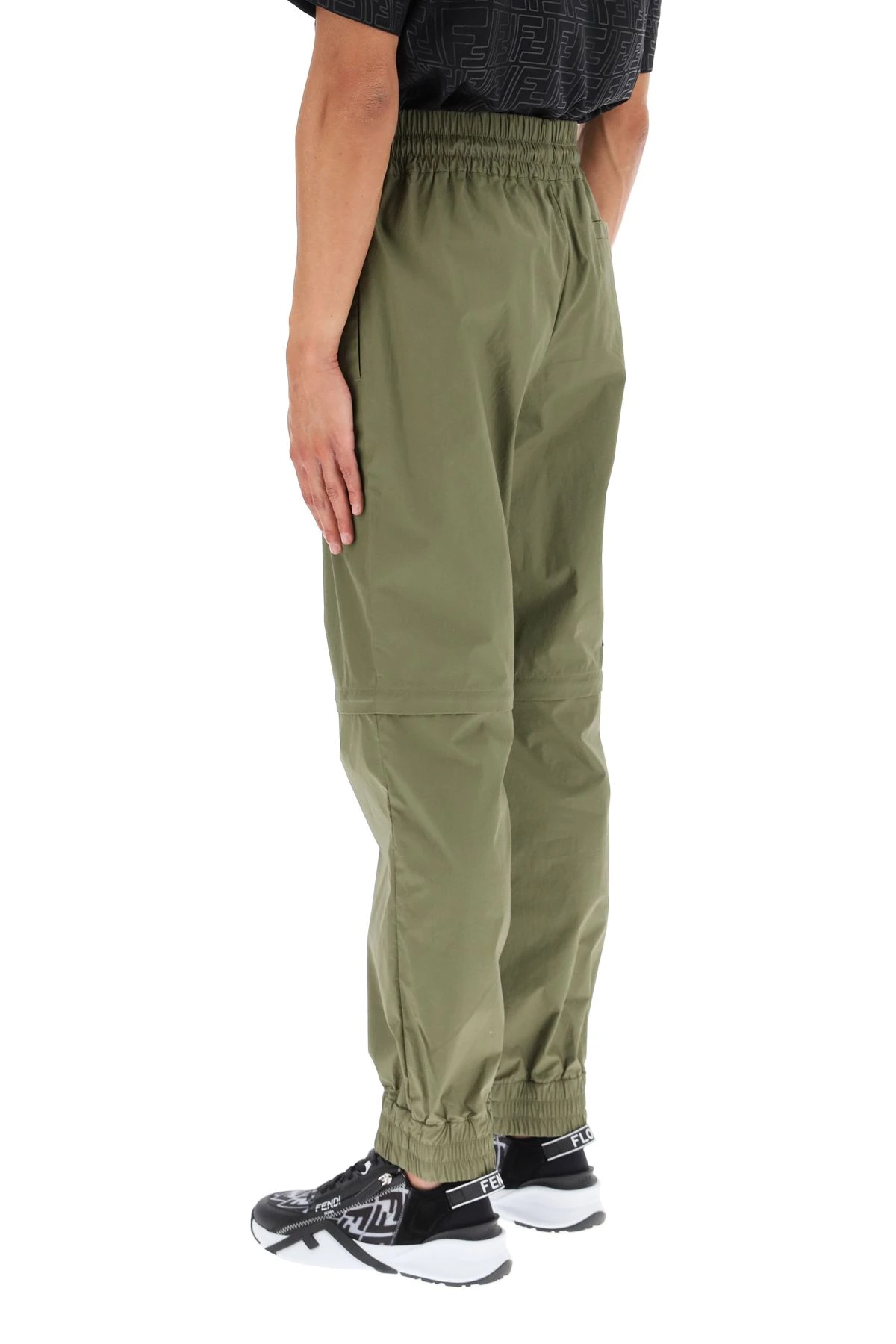 JOGGING TROUSERS WITH MESH POCKET - 4