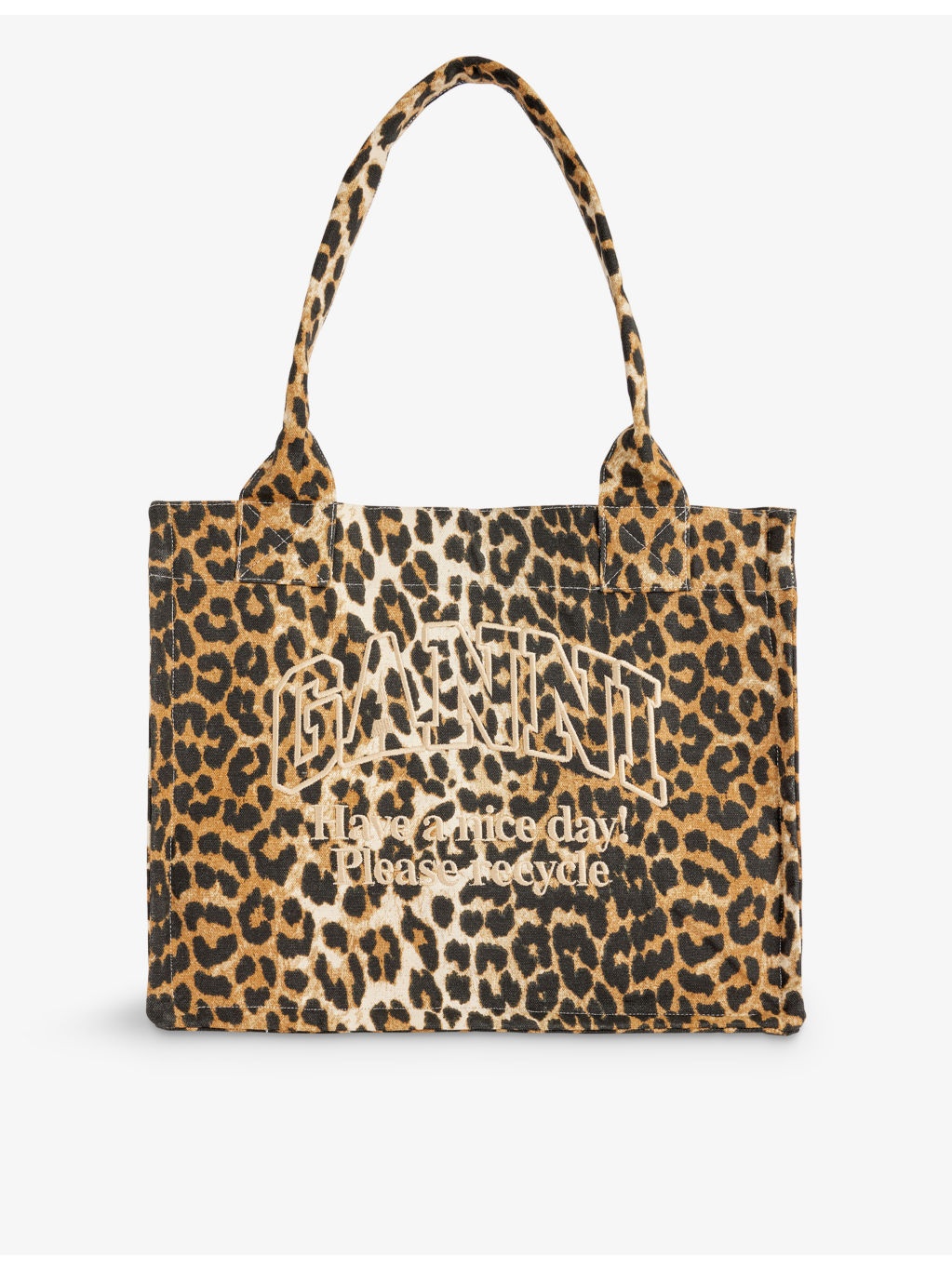 Easy Shopper large recycled-cotton tote bag - 1