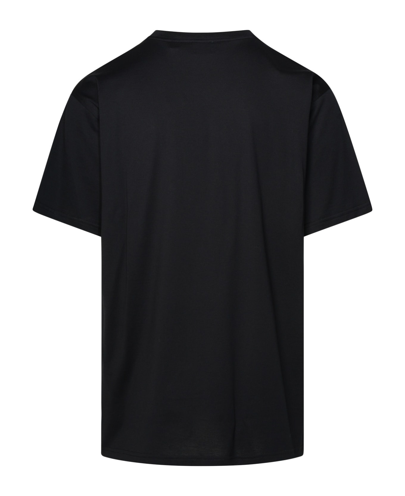 Black Cotton T-shirt - 3
