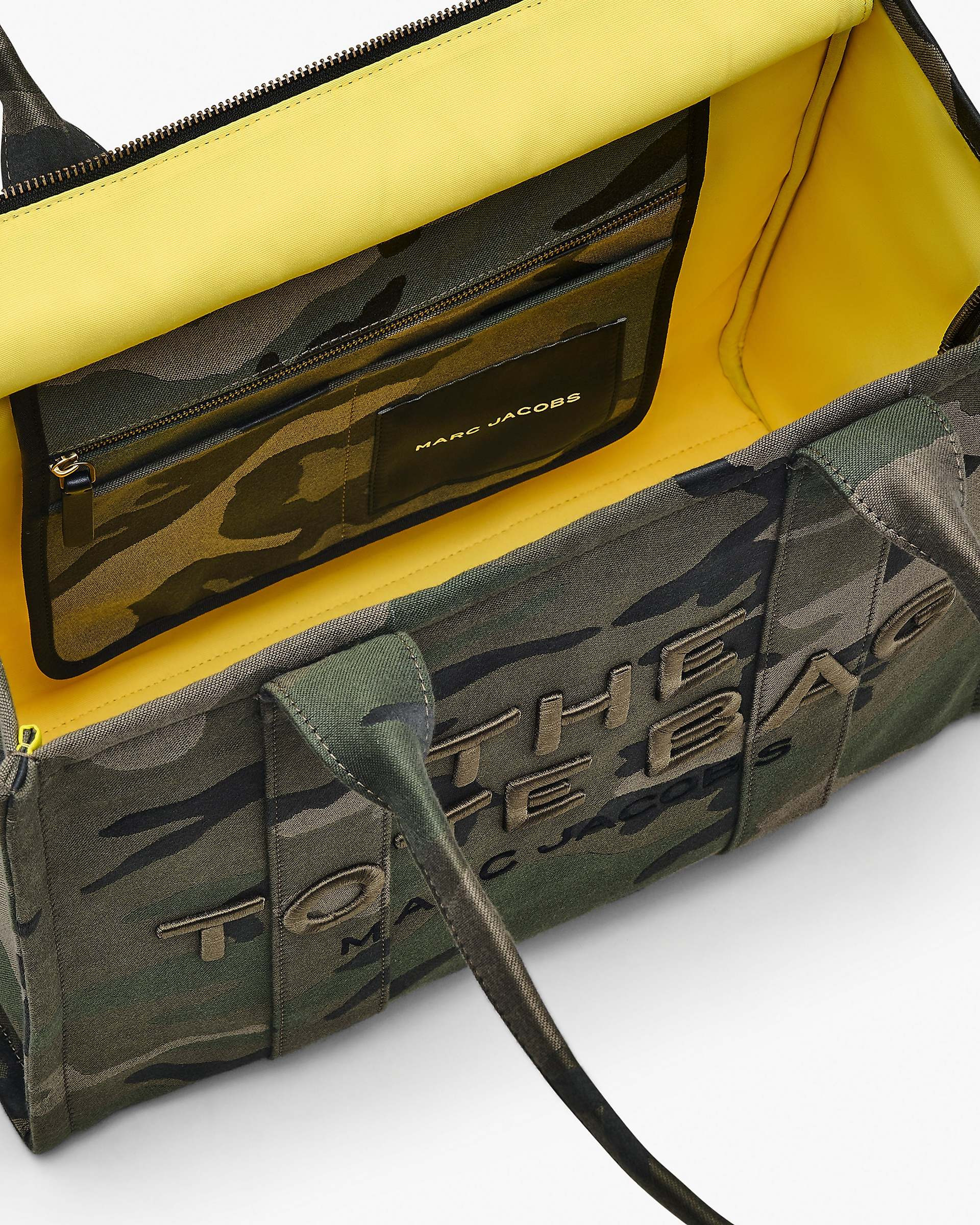 THE CAMO JACQUARD LARGE TOTE BAG - 6