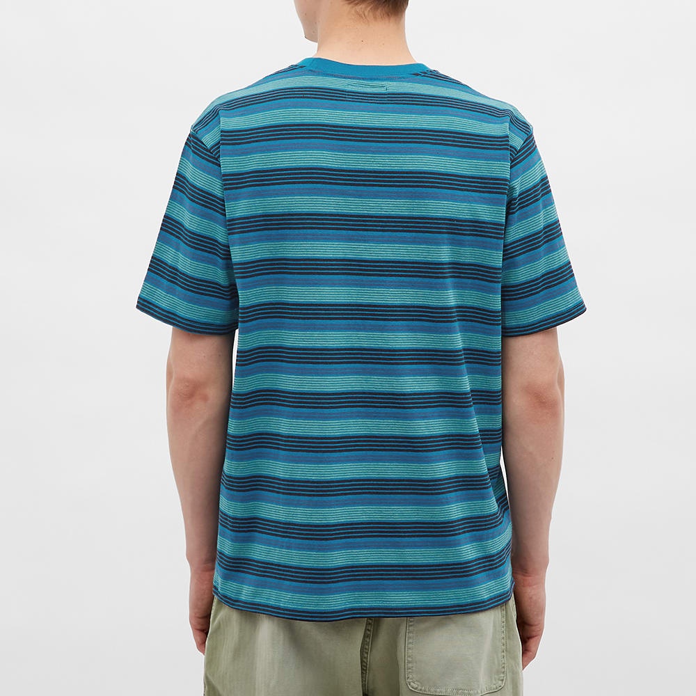 Beams Plus Multi Stripe Pocket Tee - 4