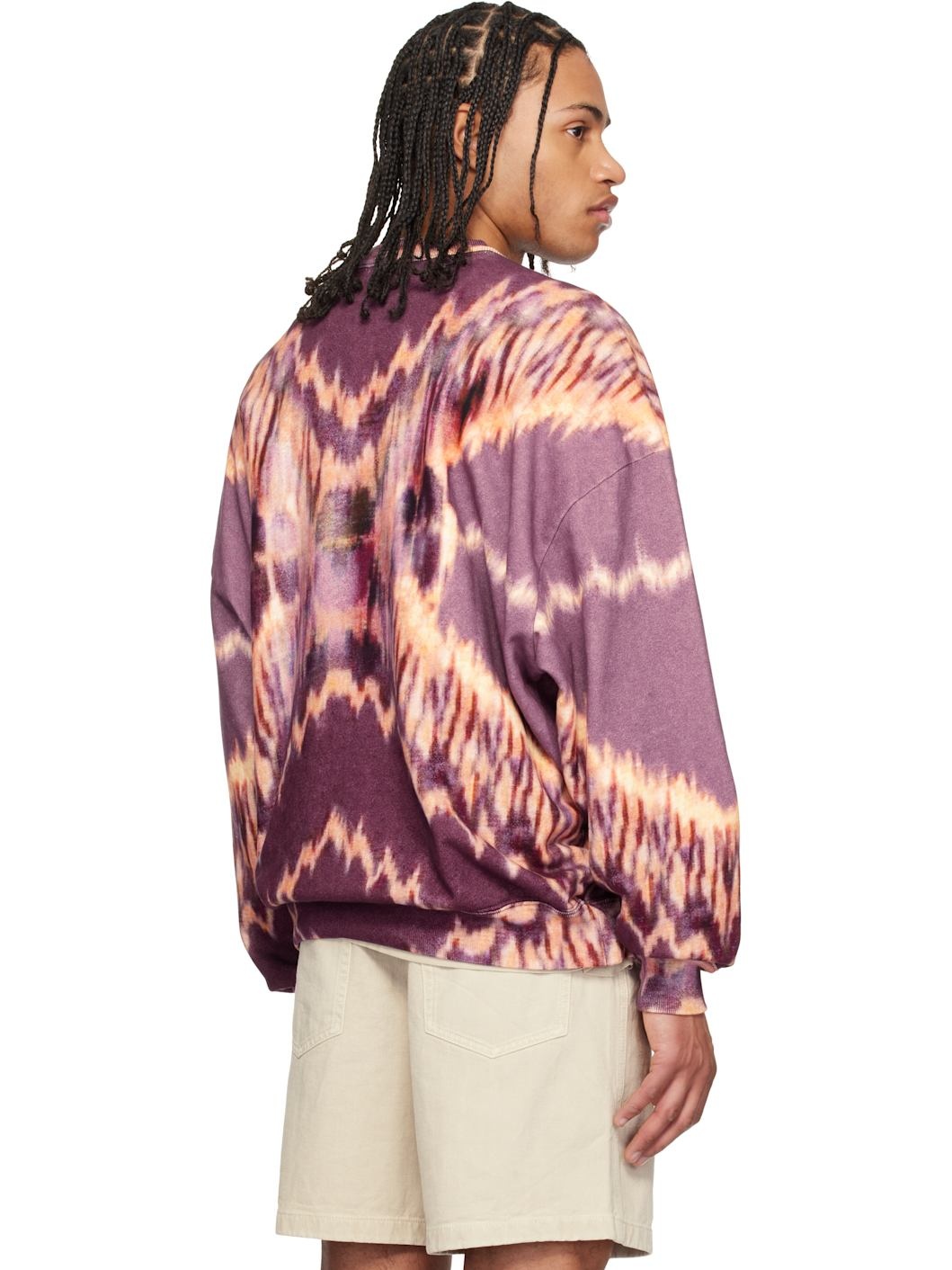 Purple Dobbie Sweater - 3