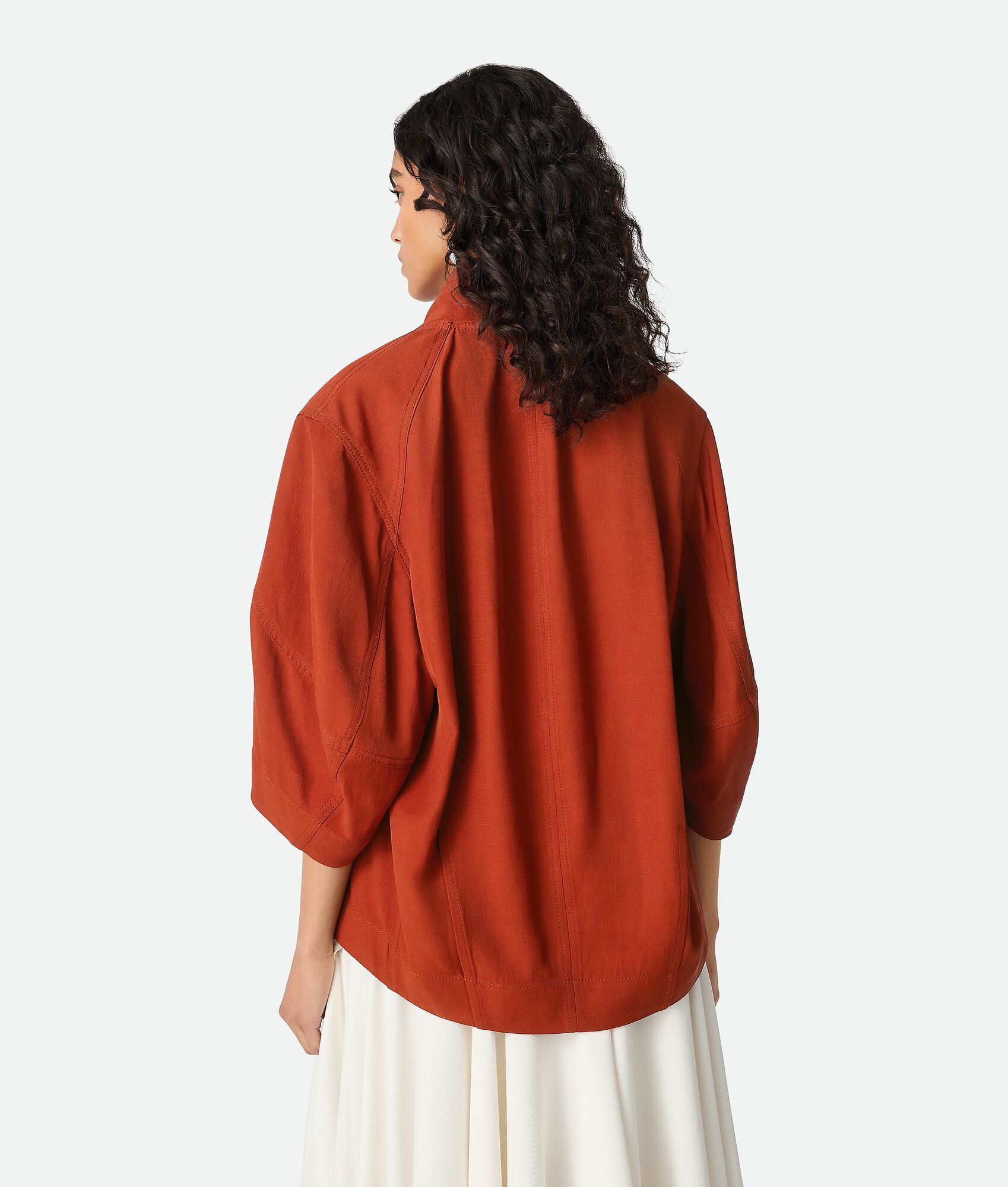 Viscose And Linen Shirt - 3