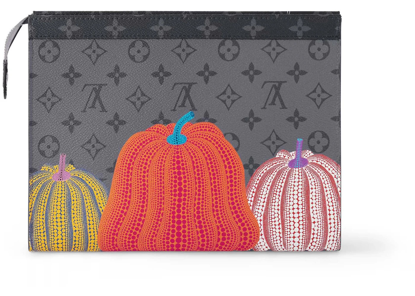 Louis Vuitton LV x YK Pochette Voyage Pumpkin Print - 2