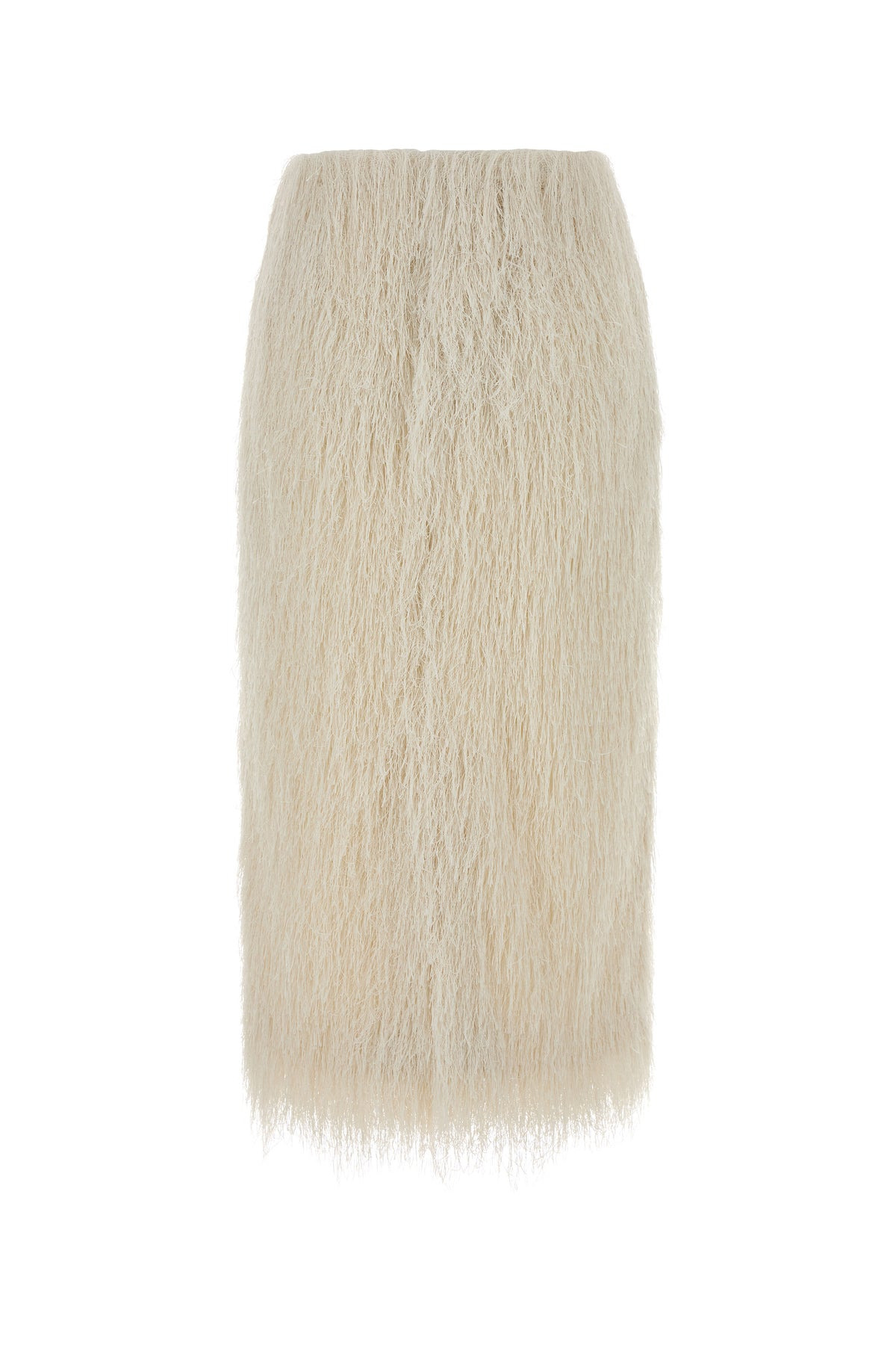 Ivory polyester Sokna skirt - 2