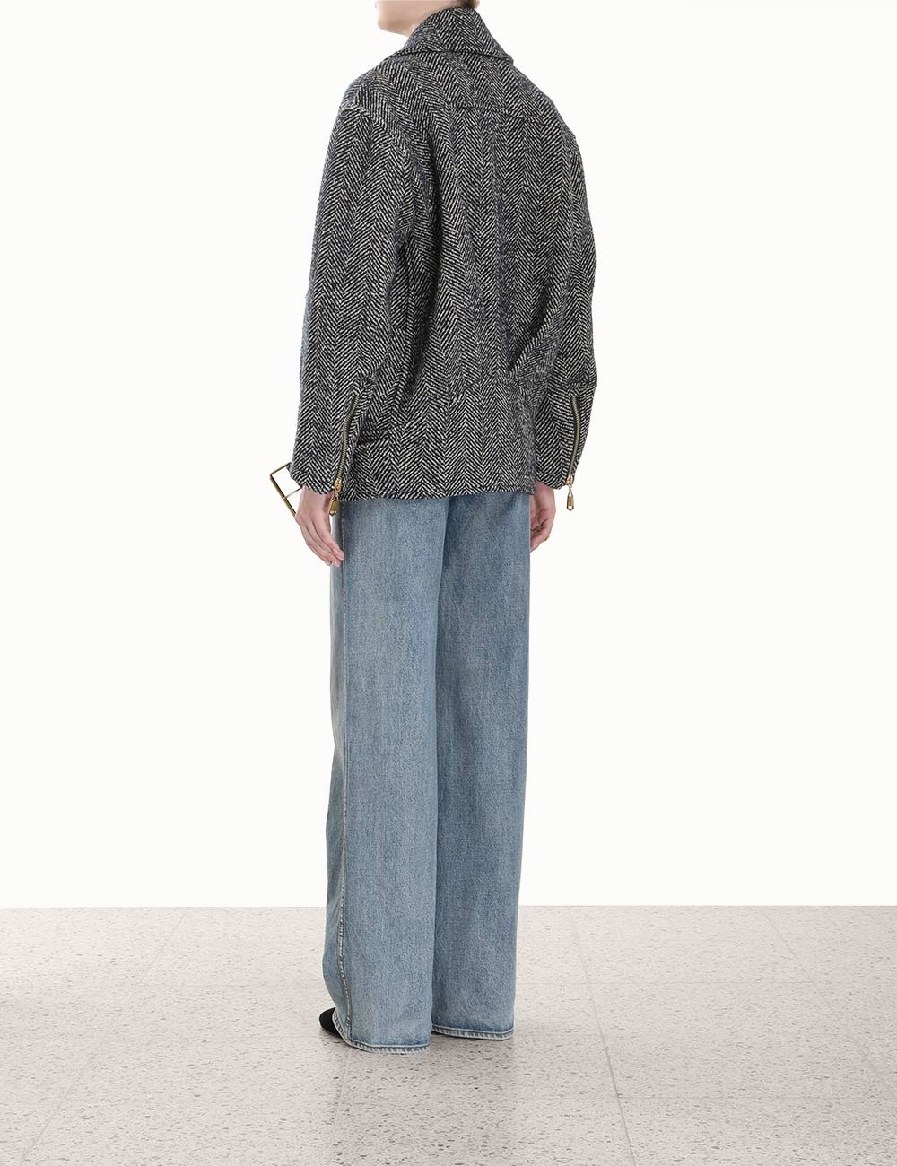 LYRICAL OVERSIZED BIKER JACKET - 4