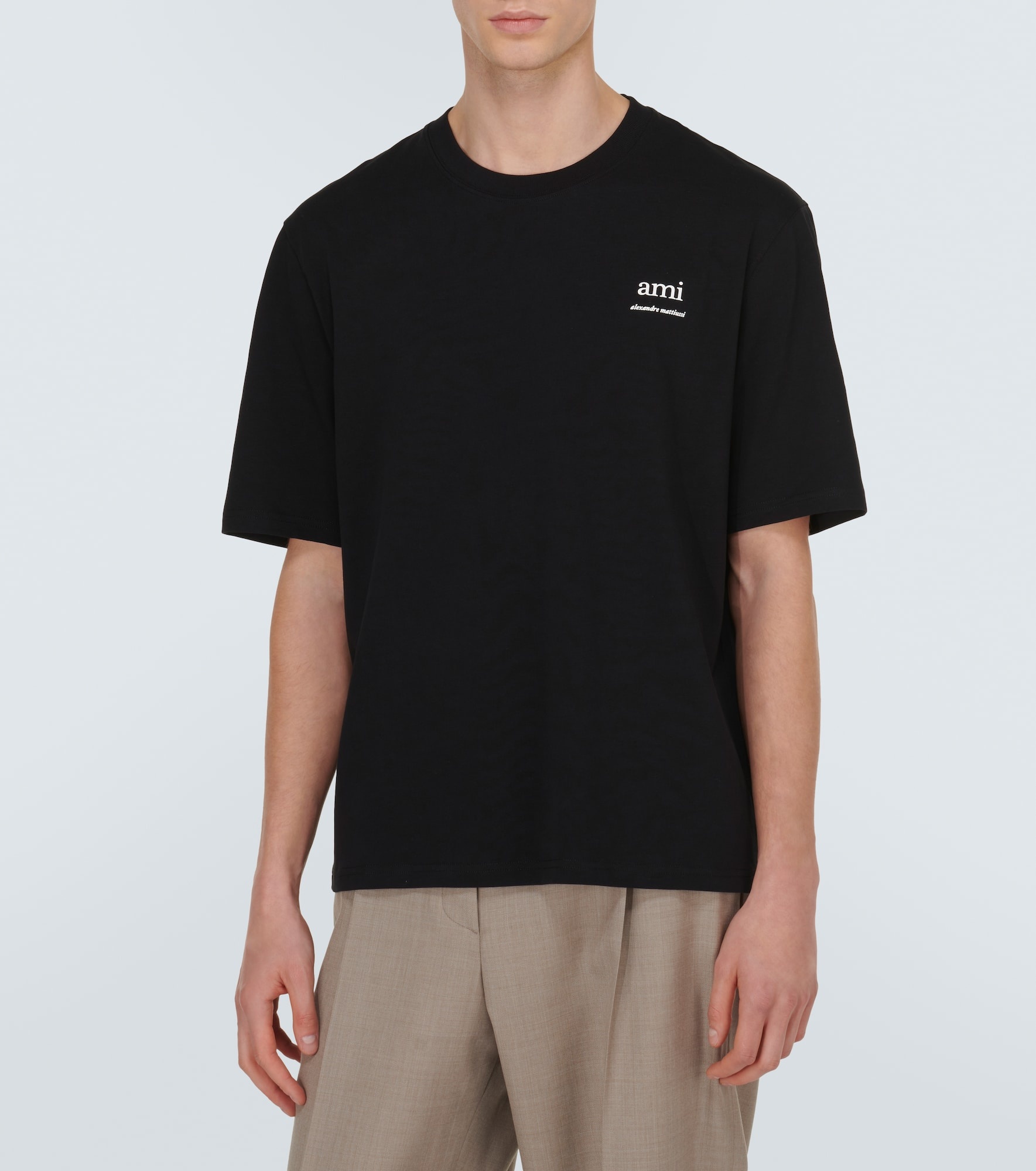 Ami de Cœur cotton jersey T-shirt - 3