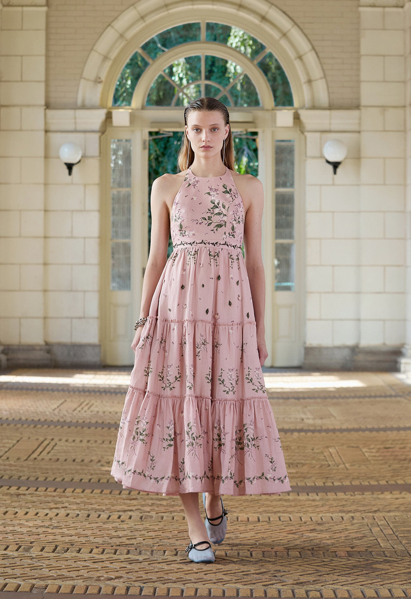 Consuelo Wisteria Midi Dress 4