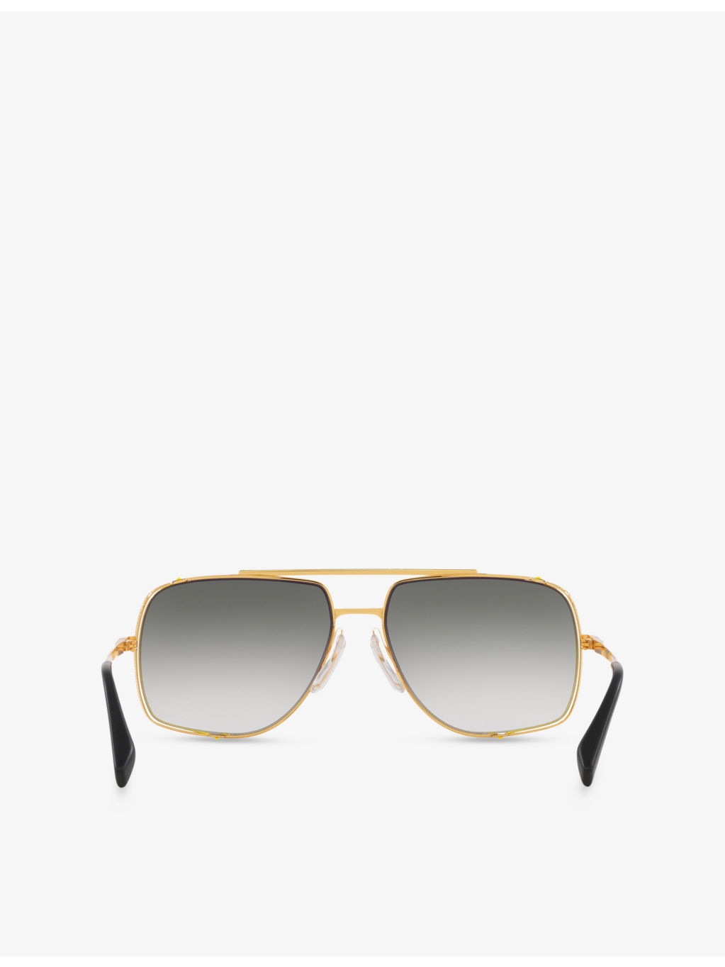 D4000449 MIDNIGHT SPECIAL DRX 2010 Square-Frame Titanium Sunglasses - 4