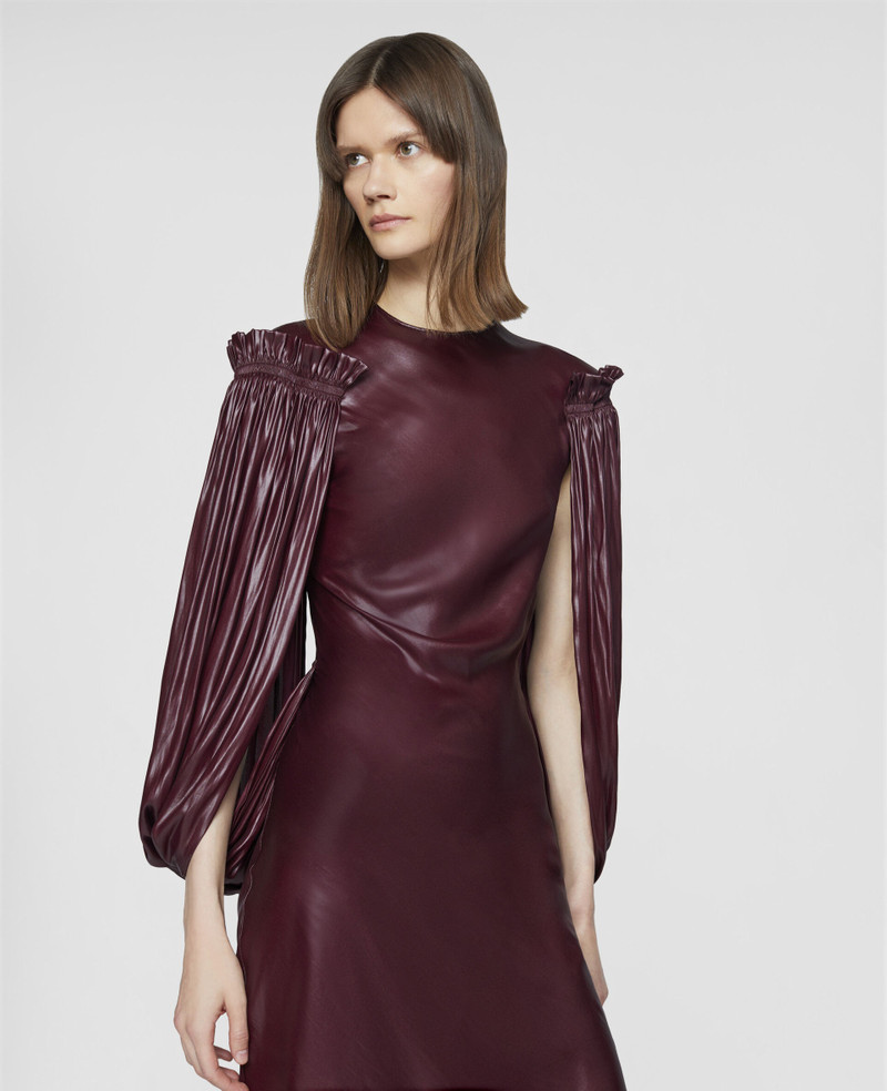 Billowing Cape Midi Dress 4
