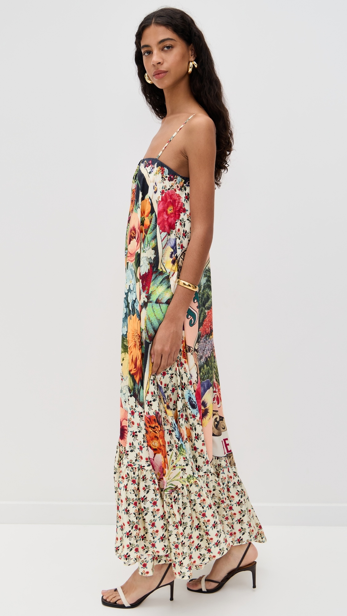 Silk Maxi Dress - 3