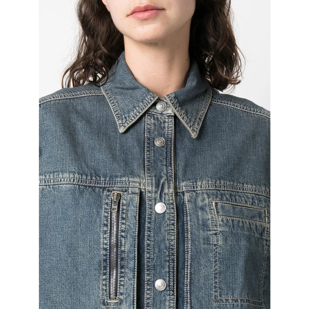 Isabel Marant Blue Jackets - Denim Jackets Women - 4