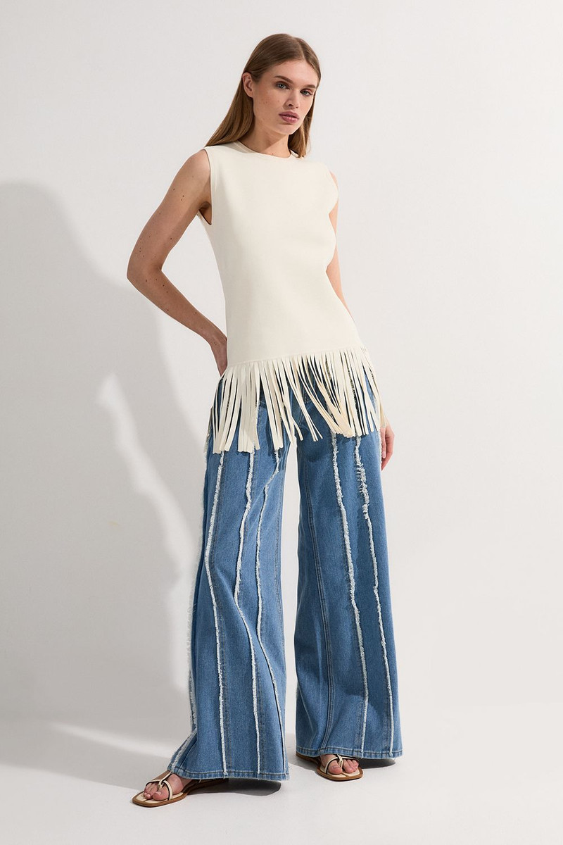 Tassel Knitted Top 3