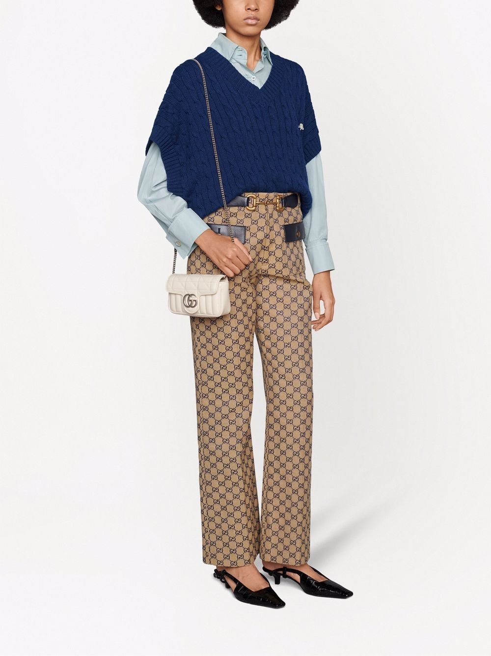 GG Marmont super mini bag - 4