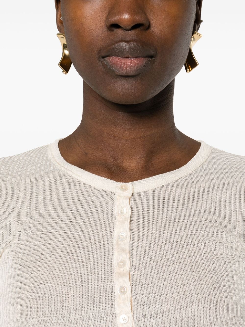 long-sleeve ribbed top - 5